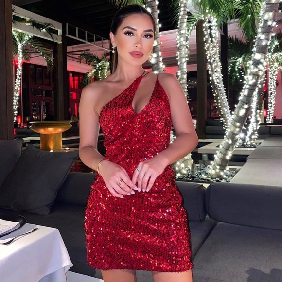 Zara Dresses & Skirts - BLOGGER'S FAVE! Zara Red Velvet Sequin Mini Dress Sz XS, Large NWT